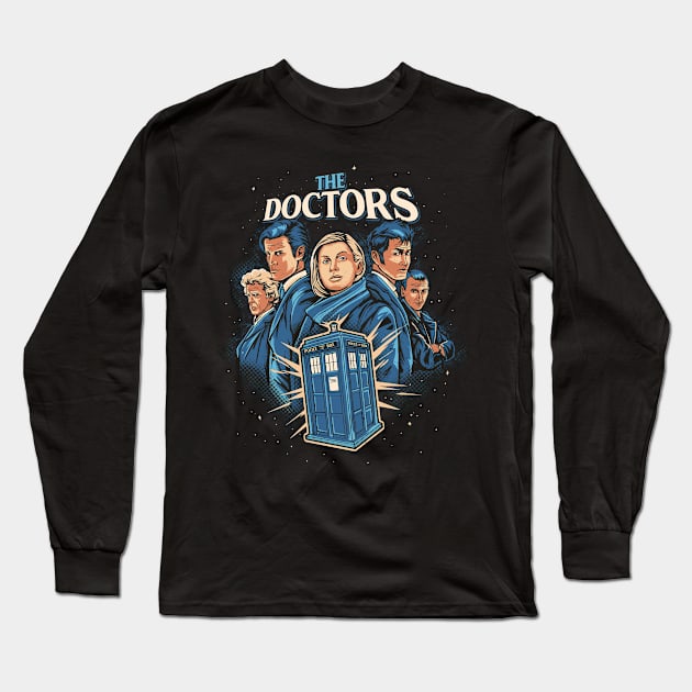 Doctors Long Sleeve T-Shirt by RedBug01